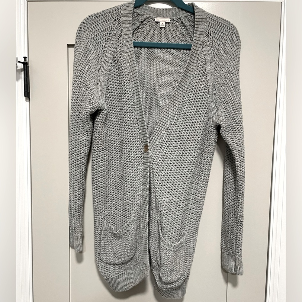 Gap button down sweater